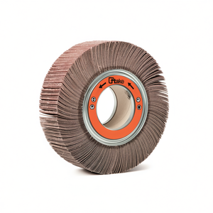 Ttake Flap Wheel Abrasive Cloth Corundum 200x30x54 Mm With Hole For Metal Grinding - Product Image 2