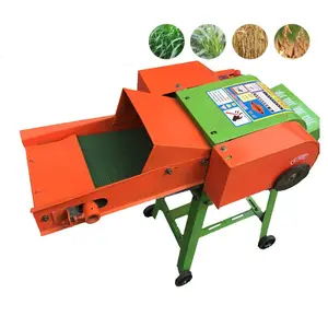 Home dry and wet dual-use cattle and sheep breeding feed grass cutter guillotine grass cutter machine