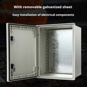 Sợi thủy tinh IP65 không thấm nước bao vây điện FRP GRP SMC hộp rỗng sợi thủy tinh nhựa polyester hộp điện - Product Image 4