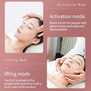 Facial Lifting V Face Massager Face Slimming Skin Tightening Beauty <b>Machine</b> with 12 Adjustable Gears - Product Image 4