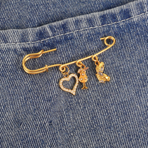 Ciondolo alla Moda Olivia Wholesale a Forma <span class=keywords><strong>di</strong></span> Cuore, Fungo, <span class=keywords><strong>Stella</strong></span> Marina e Cocco, Placcato Oro 18K PVD, in Acciaio Inossidabile, per Uomo e Donna, per Creazioni Fai da Te - Product Image 4