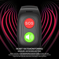 Reloj Inteligente SOS para Personas Mayores con Correa de Acero Inoxidable, GPS, Resistente al Agua IP67, Control Remoto, Atención Médica, Alarma de Caídas y SDK para Alzheimer