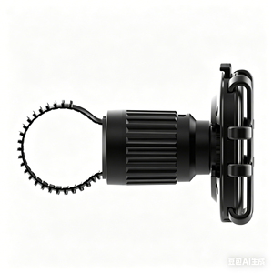 Soporte Flexible Antichoque para Teléfono de Bicicleta Eléctrica, Brazo Mecánico de Material ABS, Altura Ajustable, Antirrobo y Anticorrosión para Ciclismo - Product Image 3