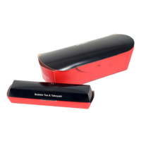 Boîte d'emballage à emporter pour hot-dogs coréens en matériaux recyclés avec impression personnalisée et fermeture magnétique, idéale pour les aliments pour bébés