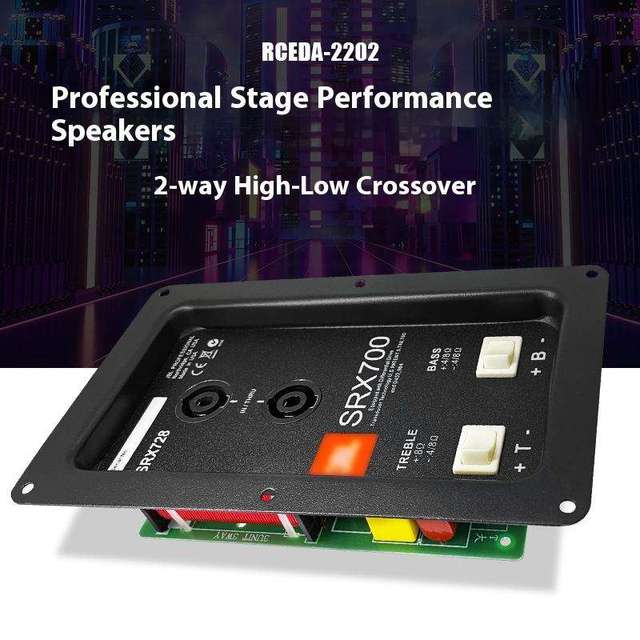 Hot Sale 2 Way 800W Treble Bass Audio Passive Crossover Network High 2way Low Pass Filter Frequency Divider Speaker Board