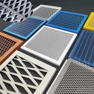 Malla Metálica de Aluminio Hexagonal para Muro Cortina, Malla de Aluminio Micro Expandida, Malla Metálica Expandida de Orificios Pequeños, Techo Extensible - Product Image 5