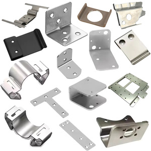 Metal Steel <b>Bracket</b> Stainless Steel Aluminum Alloy Iron Custom Size 0.5-20mm Thickness Laser Cutting CNC Bending Parts - Product Image 1