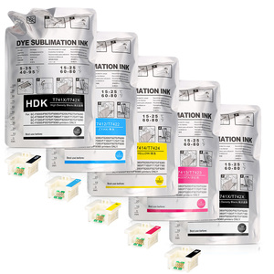 Sac d'encre de recharge de sublimation de 1000ml avec puce pour imprimante <span class=keywords><strong>Epson</strong></span> SureColor F6000 F7000 F6070 F7070 F6200 F7200 F6270 F7270 - Product Image 1