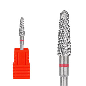 Fraise conique russe en carbure de tungstène de 3/32 pouces pour manucure électrique - Product Image 6