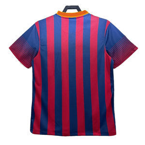 Uniforme de football d'été à manches courtes, maillot rétro du FC Barcelone 2013/14, imprimé, séchage rapide, t-shirt de football personnalisé - Product Image 2