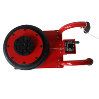 Cric hydraulique pneumatique à air à triple sac, à commande par échappement, pour levage de voiture de 3 tonnes, robuste
