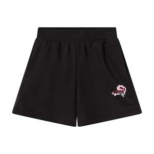 Shorts Puma pour femme, noir, coupe régulière, vêtements de sport - Product Image 1