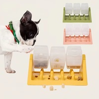 Haute qualité Détachable Plastique Rotatif Aliment coulant Interactif Accessoire animal domestique Produits Jouet chien chat