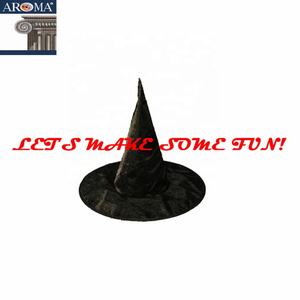 Halloween Día de la muerte 18 \ "altura telaraña y <span class=keywords><strong>sombrero</strong></span> de bruja negro Prop casa embrujada fiesta decoración de pared modelo - Product Image 6