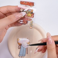 Ruban adhésif washi prédécoupé de haute qualité personnalisé, autocollant décoratif pour scrapbooking, fournitures artistiques, journalisation, rubans washi