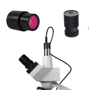 กล้องจุลทรรศน์อุตสาหกรรมกล้องดิจิตอล HD โคมไฟช่องกล้องจุลทรรศน์เลนส์กล้องออโต้โฟกัสกล้องจุลทรรศน์ Rf4กล้องจุลทรรศน์สามตาพร้อมกล้องเลนส์4K - Product Image 3