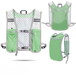 <b>Running</b> Phone Pouch Outdoor Hiking Vest Bag Cycling Chest Bag Lightweight Sports Storage <b>Backpack</b> <b>Water</b> Bottle Bag Oxford - Product Image 4