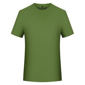 Camiseta de manga corta con cuello redondo de secado rápido de gama alta, logotipo personalizado, ropa de trabajo al aire libre, ropa de fábrica, imán, camiseta antibacteriana - Product Image 5