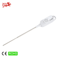 Termometer Makanan Digital Tahan Air ℃ / ℉   Ganti Data-hold Max/Min -50~500 ℃   Termometer Probe Baterai LR44 untuk Memasak di Dapur