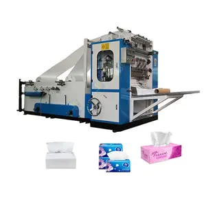 v folding facial tissue paper hand towel paper making machine with automatic embossing production line