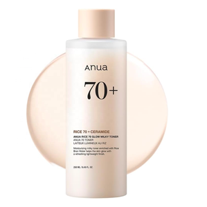 Spray Fixateur Lacté Éclatant au Riz Minéral 70, Base de Teint, Ingrédients Biologiques, Niacinamide, Céramide, Panthénol, Sans Parfum - Product Image 1