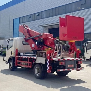 รถบรรทุกติดตั้งกระเช้าไฟฟ้า Sinotruk Howo Sky Lift แบบ 4x2 สำหรับงานที่สูง พร้อมกระเช้าแบบมีฉนวน - Product Image 4