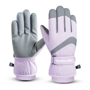 Gants de travail isolés thermiquement, résistants au froid et à l'eau, avec sangle de poignet, pour hommes et femmes, pour sports de plein air, gants de ski d'hiver, unisexes - Product Image 3