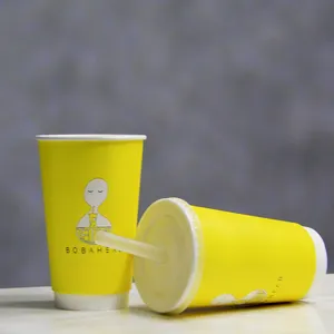Good Quality Raw Material Paper Cup With Lid