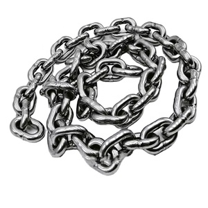 Stainless Steel 316 Marine DIN763 Standard Long Link Anchor Chain Dia. 10mm Anchoring Ship Kayak <b>Yacht</b> Boat Hardware Accessories - Product Image 2