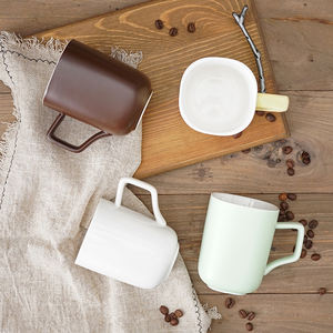 Tazze da Caffè in Ceramica Colorata Personalizzabili con Logo, Sicure per Microonde e Lavastoviglie, per Latte, Cappuccino, Americano, Flat White, Macchiato - Product Image 3