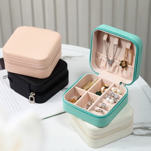 Boîte de rangement portable pour bijoux Oxford Mini, boîte organisatrice de voyage, boîte d'emballage de voyage personnalisée - Product Image 3