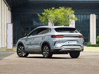 2023 BYD Song Plus Champion voiture électrique d'occasion 605km EV gamme boîte de vitesses automatique sièges en cuir ACC régulateur de vitesse FWD Drive R19