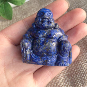 Venta al por mayor de tallas de cristal de 2 pulgadas de cuarzo rosa sonrisa <span class=keywords><strong>Buda</strong></span> Natural Ojo de Tigre <span class=keywords><strong>Buda</strong></span> para la decoración - Product Image 3