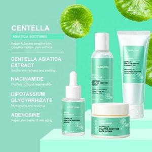 Cuidado DE LA PIEL coreano Centella Asiatica CICA <span class=keywords><strong>Kit</strong></span> Anti-envejecimiento Reafirmante Brillo Cuidado DE LA PIEL Set para mujeres Piel grasa - Product Image 3