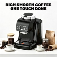Machine à café turque automatique compacte, machine à expresso 5 fonctions, écran numérique, capacité de 4 tasses, machine à café de comptoir