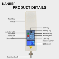 Nanbei Testapparatuur Draagbare Digitale Fruit Sclerometer Hardheidstester