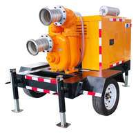 Pompe centrifuge auto-amorçante haute aspiration robuste pour moteur diesel, fixe/mobile, pour l'irrigation agricole