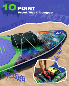 2026 Factory Supply New Product Stand up Paddle Board Long-lasting 450lb Capacity Inflatable Sup Daska SC09/3 Ultra Wide Design - Product Image 6