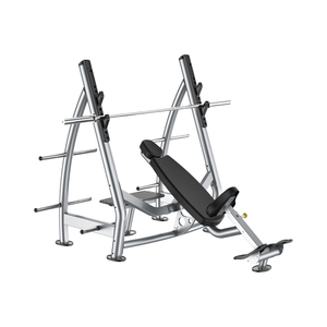 Equipo de gimnasio comercial Máquina de cURL de bíceps de acero y banco de cURL de predicador para uso <span class=keywords><strong>en</strong></span> centro de fitness - Product Image 6