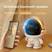 Astronaut Wireless untuk Speaker 5.0 Mini Portabel Desktop Suara Kreatif Subwoofer Fungsi Panggilan Baterai 500-1000mAh