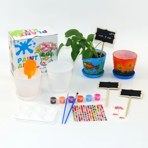 Tuin Educatief Speelgoed Groeien Diy Aanplant Kit Kids Tuinieren Kit Mini Kids Verf En Groeien Bloem Kit