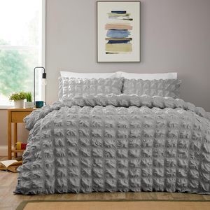 Luxury Duvet Bedding <b>Set</b> Customized 3 PCS Solid Colors King Size Duvets Cover <b>Set</b> - Product Image 1