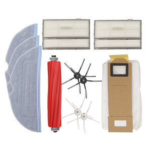 Filtre HEPA + chiffons de nettoyage + Kit de brosse latérale pour <span class=keywords><strong>Xiaomi</strong></span> Roborock S7/T7Plus aspirateur sec et humide nettoyage multi-surfaces - Product Image 1