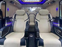 Kursi Mobil Kulit Pijat Elektrik Mewah VIP yang Dapat Direbahkan untuk Modifikasi benz MPV Sprinter v Class Vito V250 Vario Viano