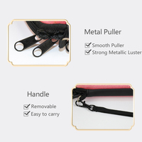 Étui de transport en EVA rose vif pour batterie externe, chargeur de téléphone portable, étui de protection antichoc pour appareils électroniques