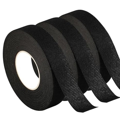 High Temp Electrical Wrap Tape Noise Damping Heat Proof Adhesive Fabric Tape Wire Harness Wire Loom Automotive Cloth Tape