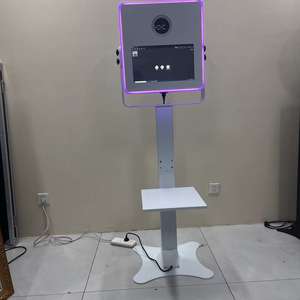 Venta al por mayor Dslr Photobooth Shell Portable Selfie Photo Booth Precio con impresora para la boda Fiesta espejo mágico fotomatón - Product Image 4