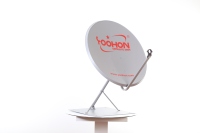 HD Power TV Ku Band 60cm Satelliten schüssel Antenne Teleskop TV Tracking Antennen mast