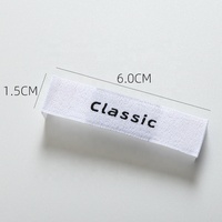 Étiquettes tissées personnalisées de qualité supérieure - Chaîne d'approvisionnement conforme à la norme FAMA - Matériaux conformes à la norme Oeko-Tex Standard 100 - Artisanat de maîtrise - Service OEM