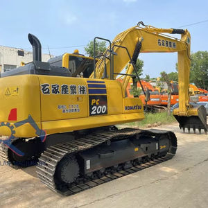 Komatsu รถขุดตีนตะขาบขนาดกลางสำหรับ PC200-8 20ton มือสองอุปกรณ์เครื่องจักรกลสำหรับงานหนัก - Product Image 1